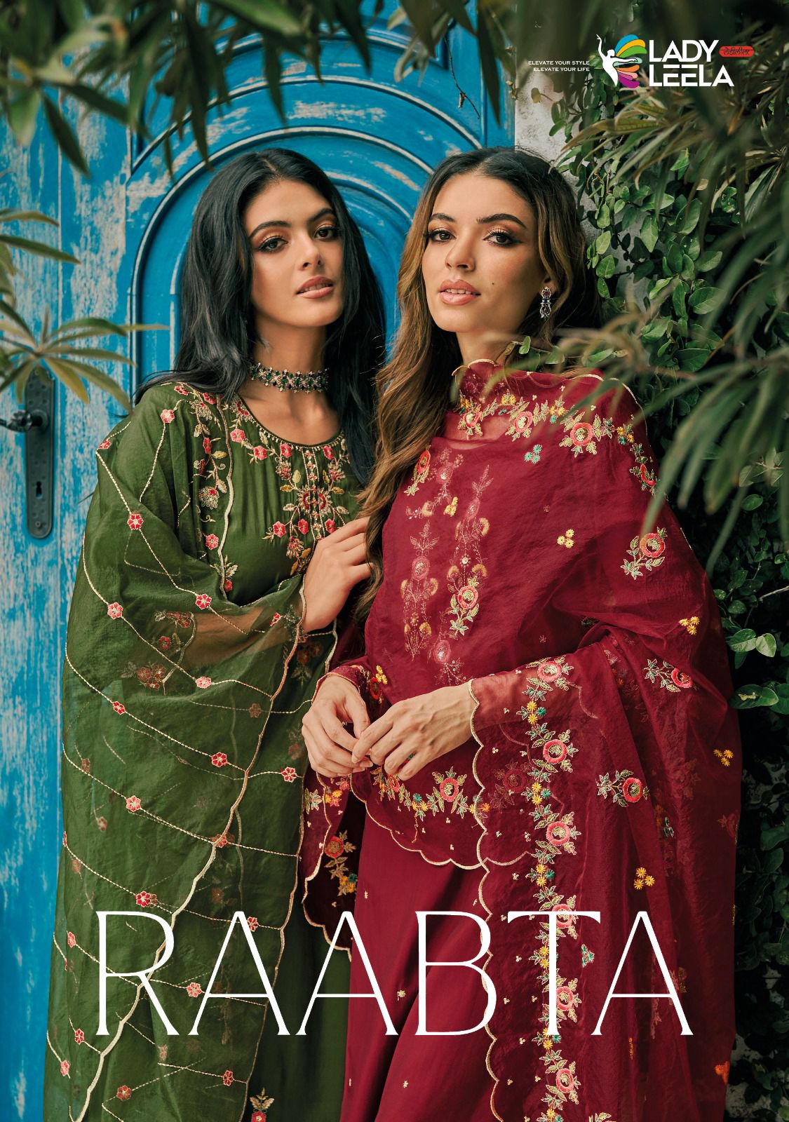 Raabta By Lady Leela Viscose Readymade Suits Catalog